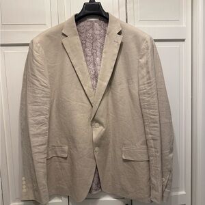 Men's Ralph Lauren Linen Sports Coat Jacket Blazer Size 50R 50 Regular